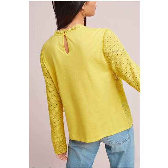 Anthropologie James Coviello Burnham Lace Top by James Coivello - Picture 4 of 12